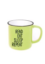 Šolja Read, eat, sleep, repeat