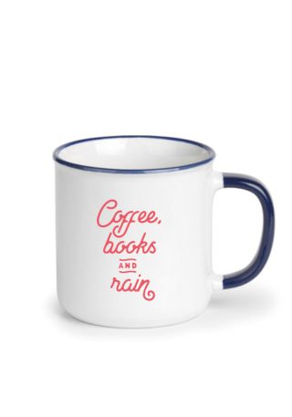 Lonče Coffee, books and rain